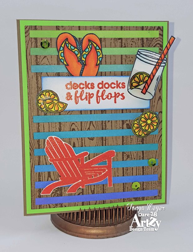 Decks Docks Flipflops card wm